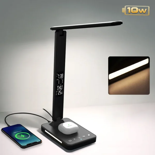 Wireless Charging LED Schreibtisch Lampe