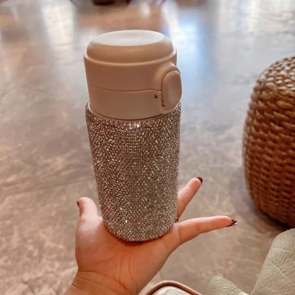 Strass  Kaffee Tasse – Bild 4